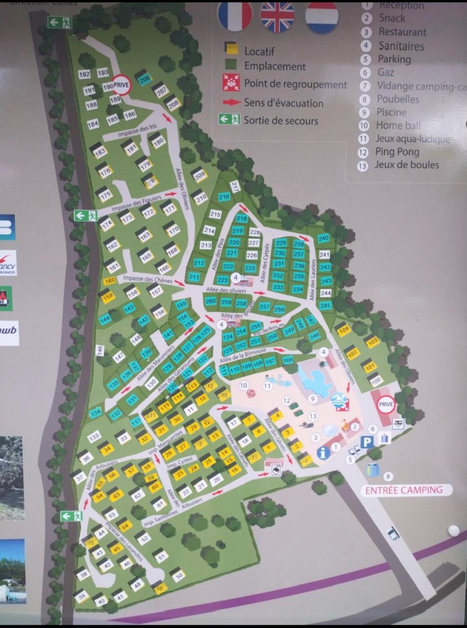 Camping Domaine Villa Verde Callas Eksteriør bilde